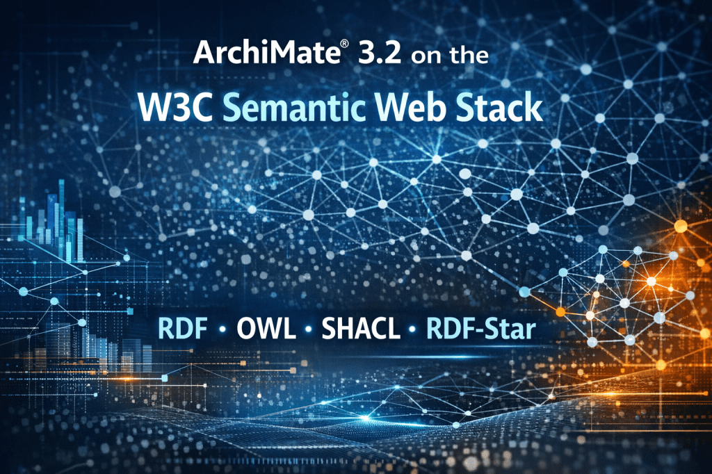 ArchiMate 3.2 as an RDF Ontology: Beyond the Drawing&nbsp;Board